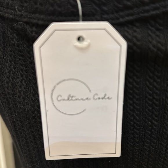 NWT “Culture Code” black hi-lo mermaid scoop neck sleeveless dress - Picture 6 of 7